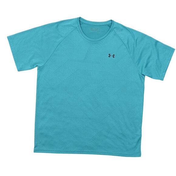 Under Armour Other - Under Armour Men's 3XL Green Polyester T-Shirt Loose Heatgear